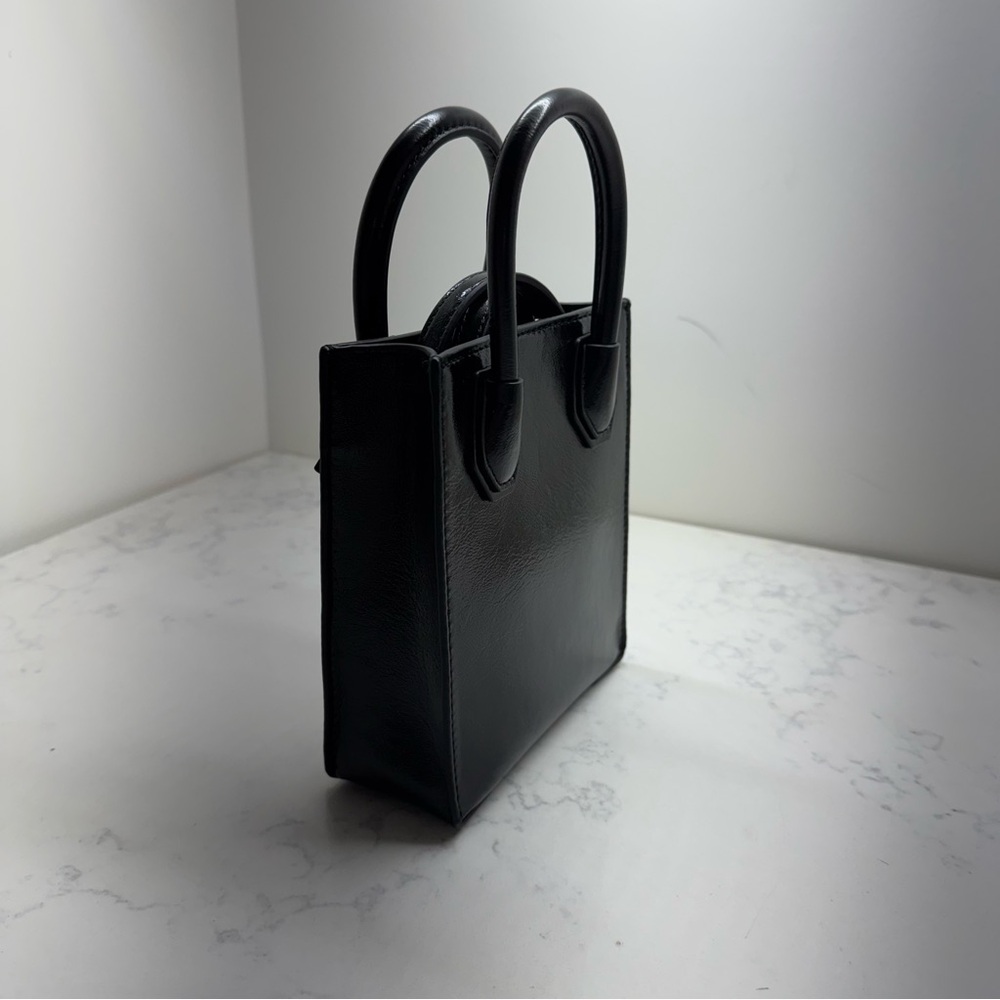 Mercer Extra-Small Patent Crossbody Bag - Picture 3 of 5